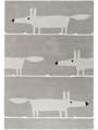 Tappeto di lana Mr. Fox Grigio