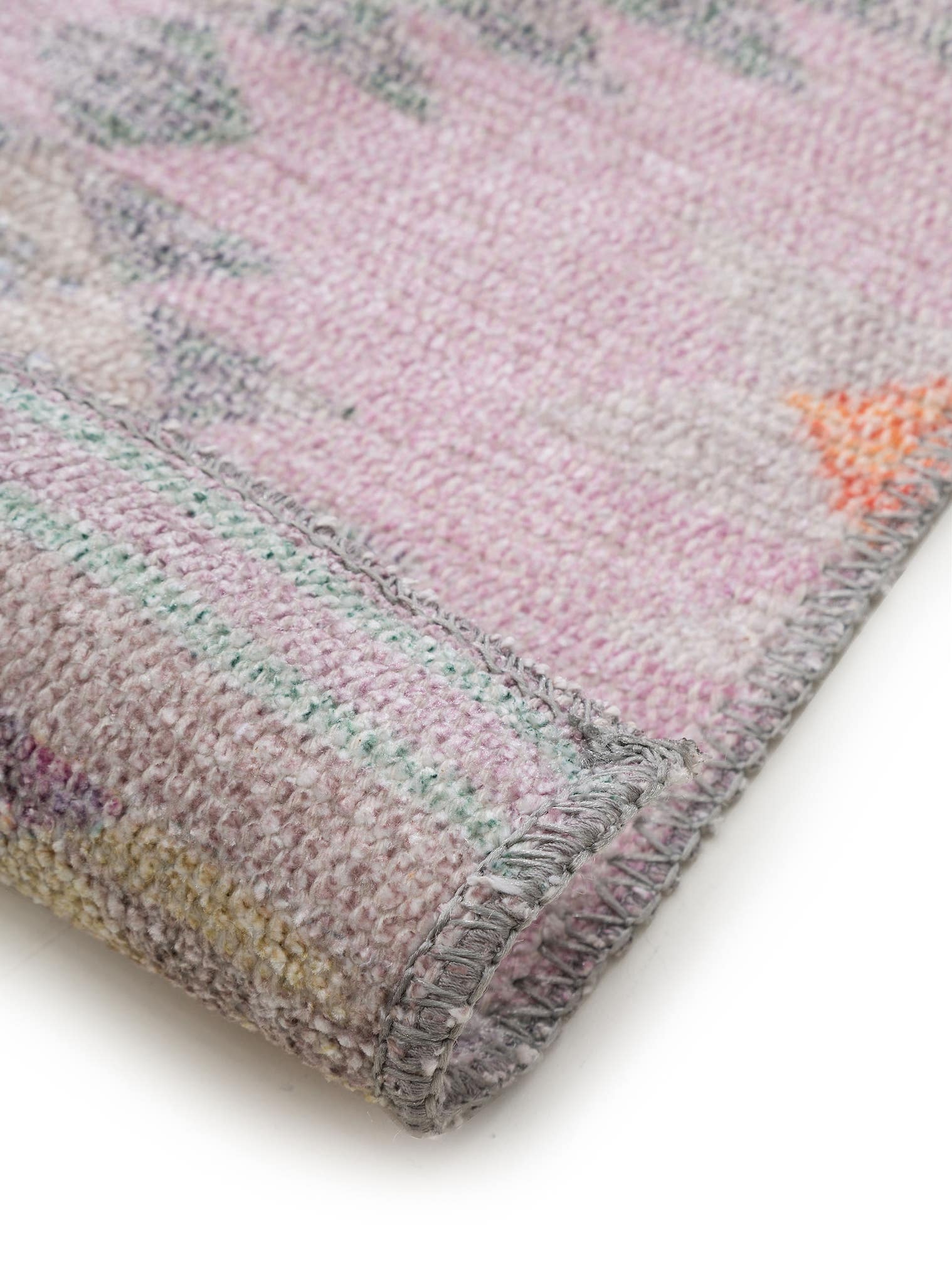 Tapis en 80% Polyester, 20% Coton en Multicouleur avec une pile de 1- 5 mm de hauteur de benuta