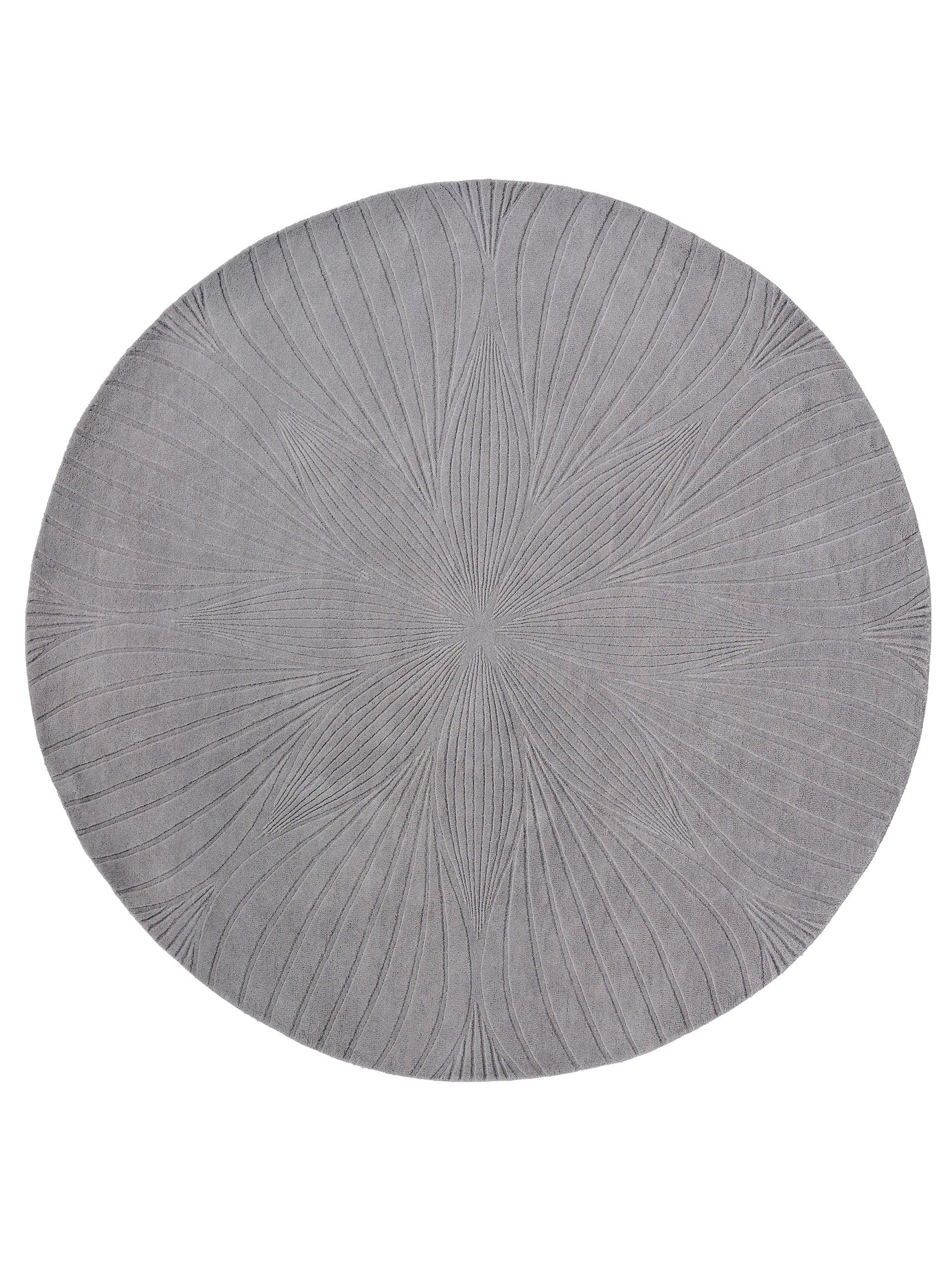 Alfombra de 100% Lana en Gris con un pelo de {{Placeholder_Pile Height}} de altura de Wedgwood