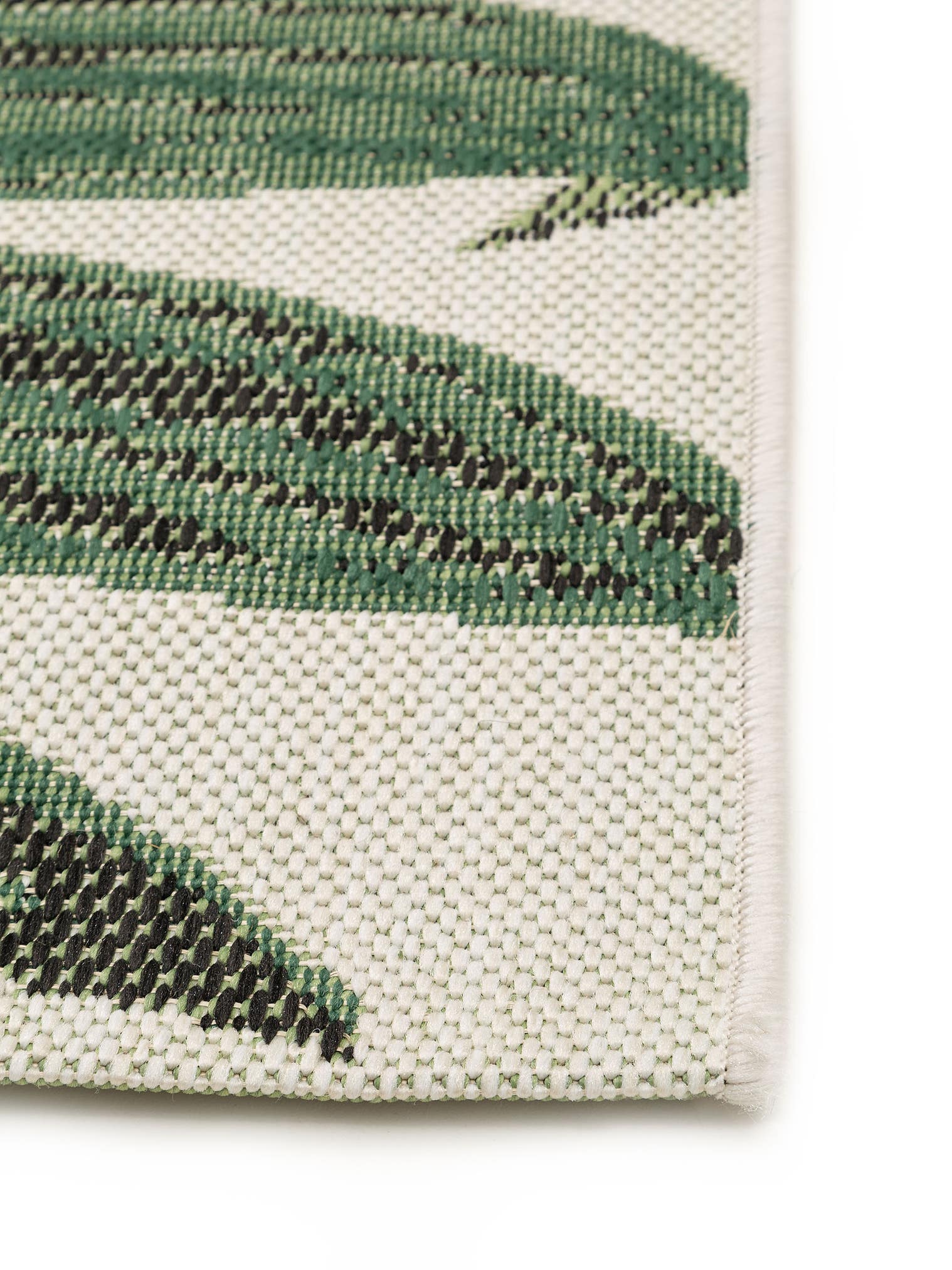 Tappeto di 100% Polipropilene in Verde con pelo alto 1- 5 mm da benuta Nest