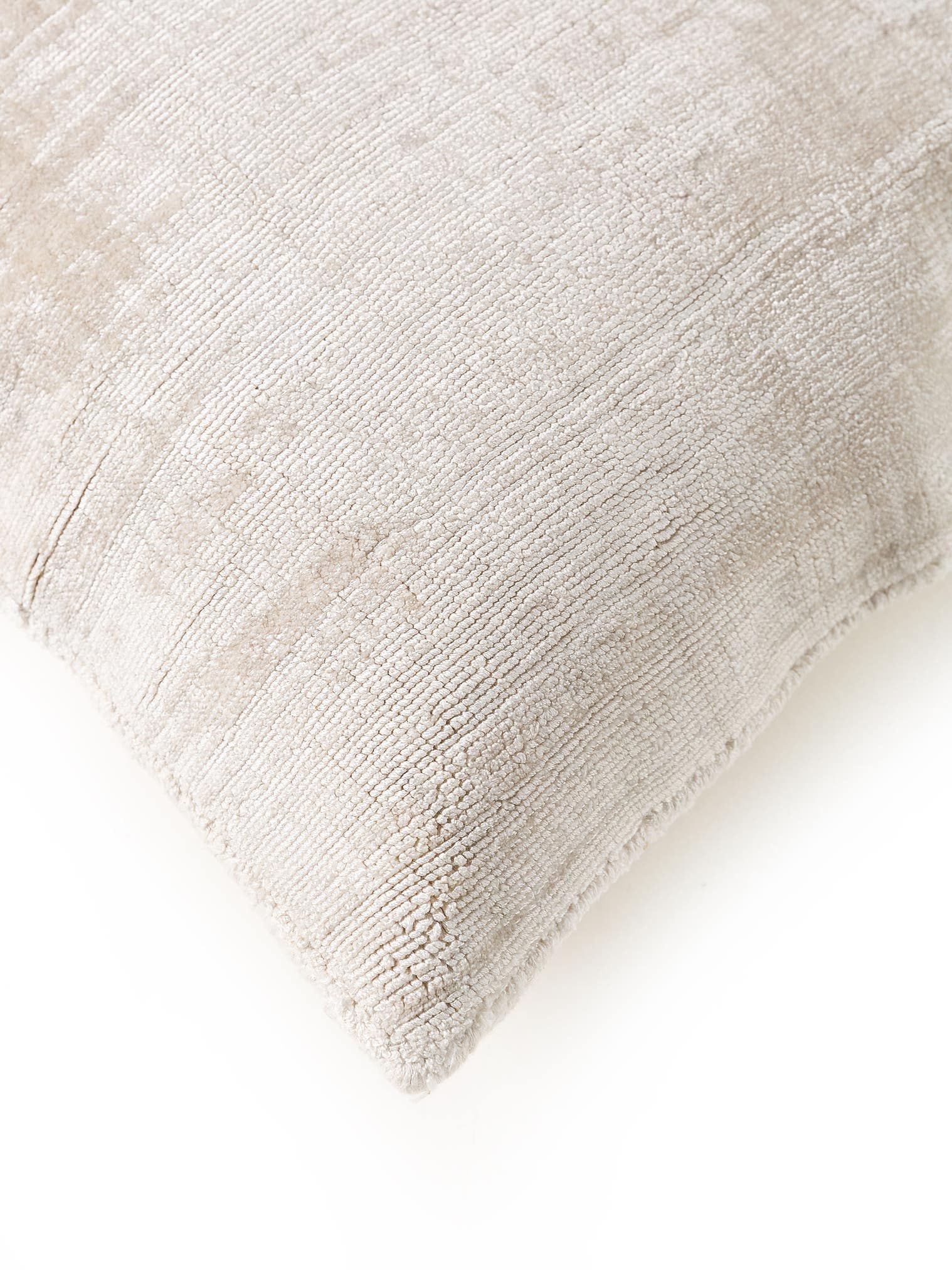 Örngott Nova Creme med Uni-design i 100% Viskos från benuta Pure