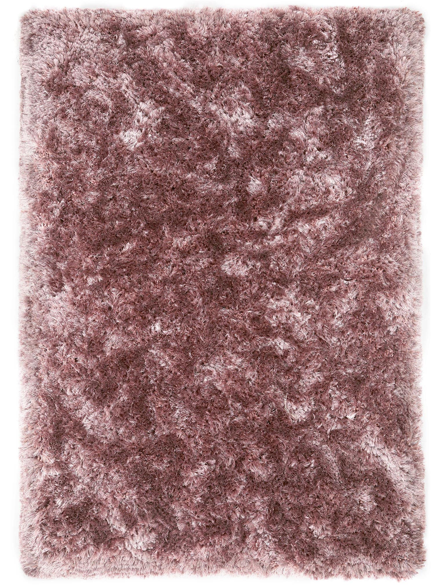 Rug made of 100% Polyester in Pink with a 71 - 80 mm high pile by benuta Finest