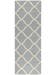 Tapis de couloir en laine Windsor Bleu clair