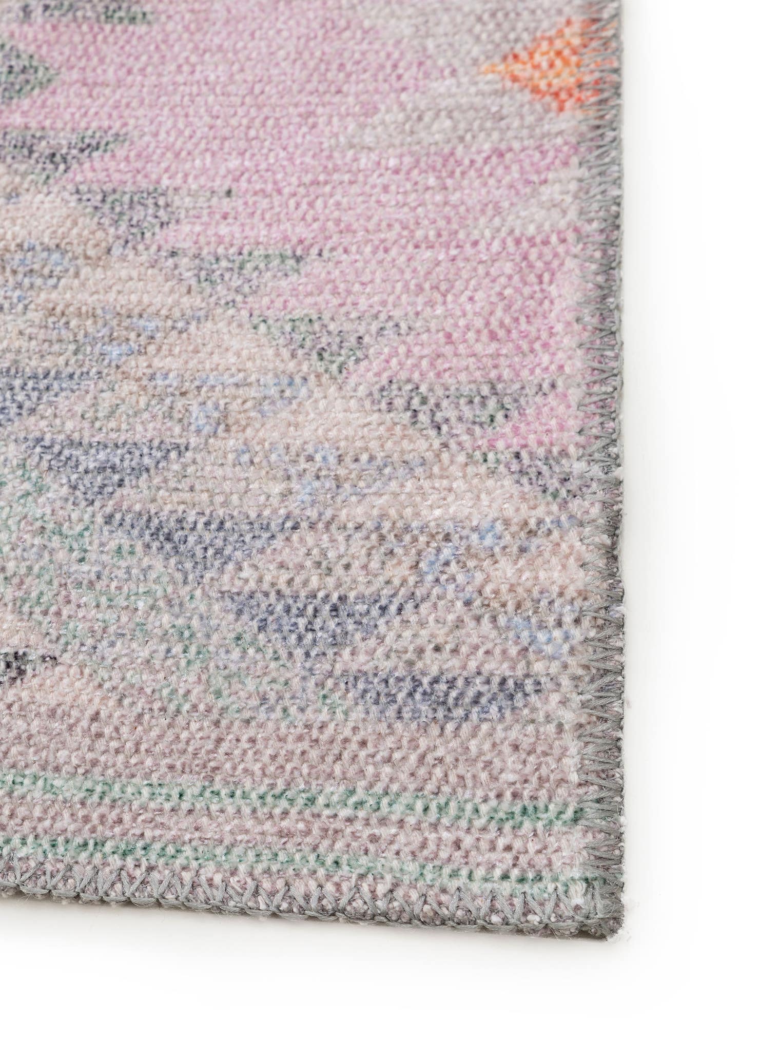 Tapis en 80% Polyester, 20% Coton en Multicouleur avec une pile de 1- 5 mm de hauteur de benuta