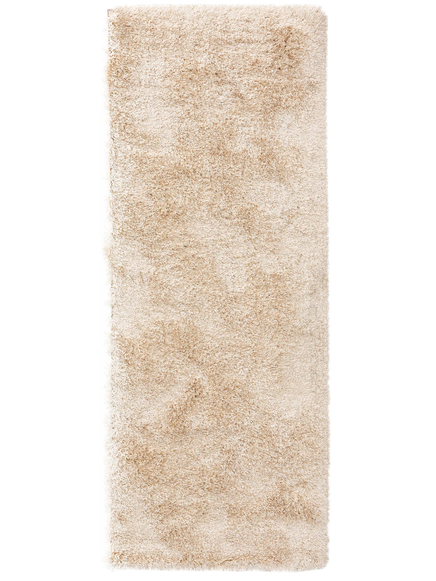 Tapis en 50% Polyester, 50% Polypropylène en Beige avec une pile de 41 - 50 mm de hauteur de benuta