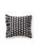 In- & Outdoor cushion Morty Black/White