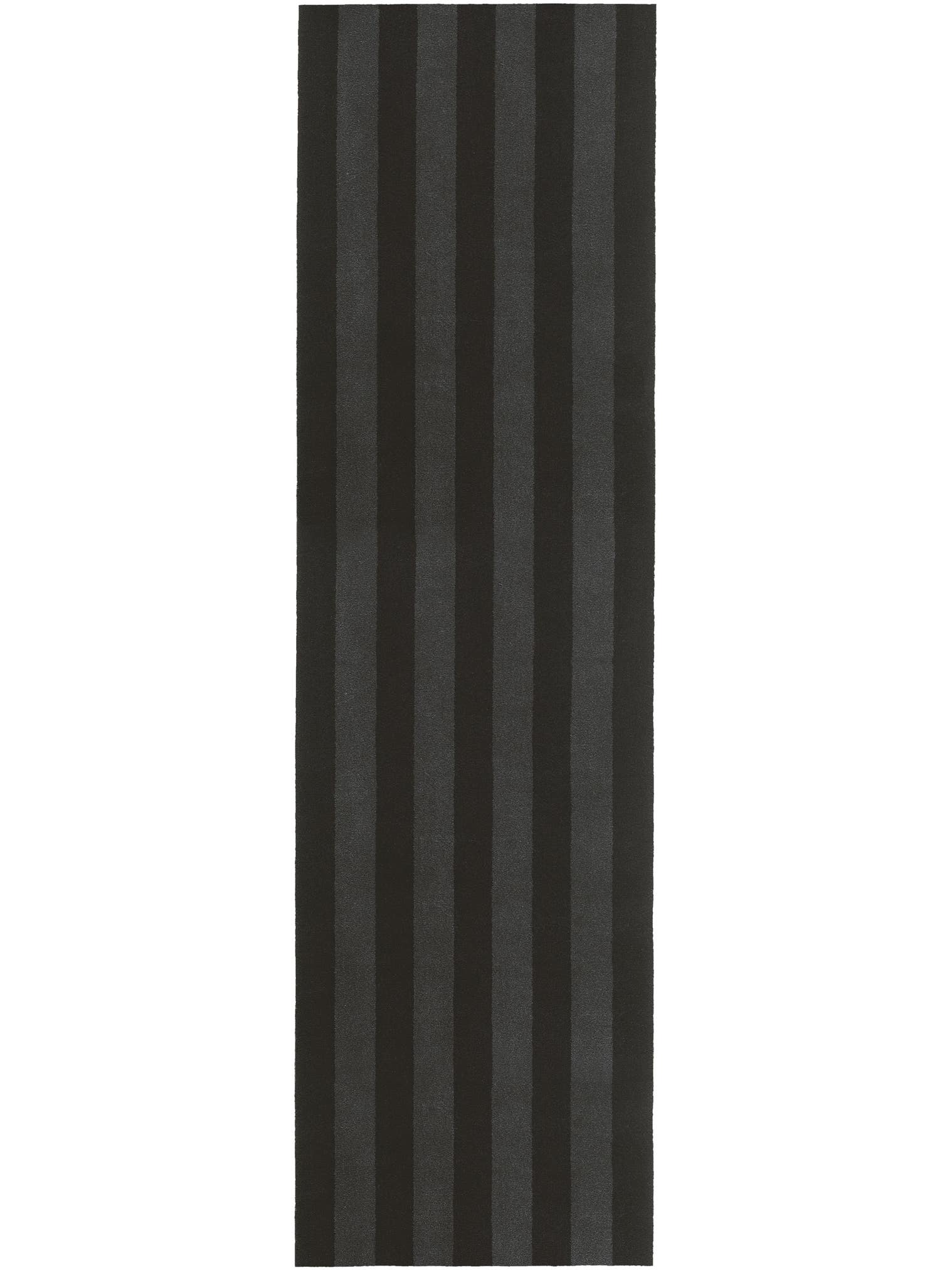 Teppich aus 80% Wolle, 20% Polyamid in Schwarz mit 6 bis 10 mm hohem Flor von Brink & Campman