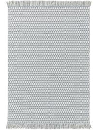 Teppich aus recyceltem Material Morty Blau
