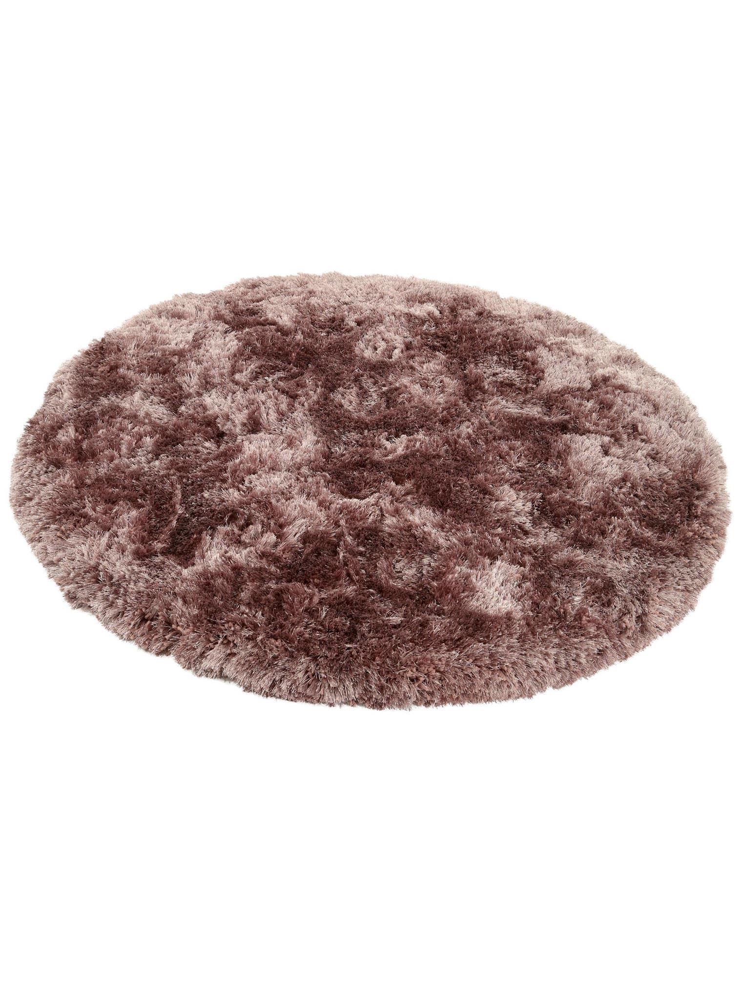 Tapijt van 100% Polyester in Roze met een 71 - 80 mm hoge pool van benuta Finest