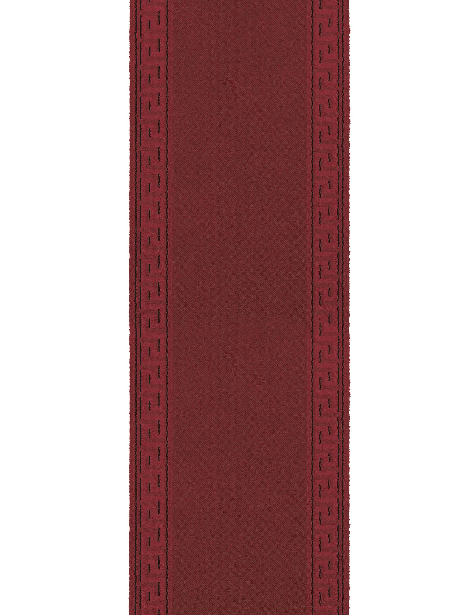 Teppich aus 80% Wolle, 20% Polyamid in Rot mit 6 bis 10 mm hohem Flor von Brink & Campman