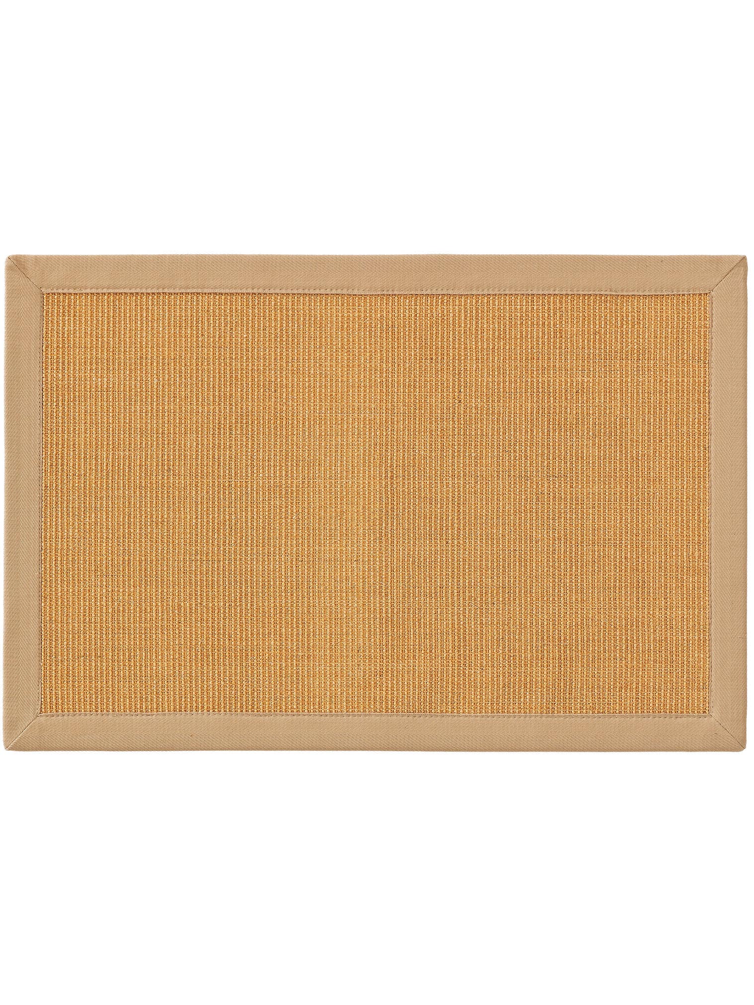 Tappeto di 100% Sisal in Beige con pelo alto 1- 5 mm da benuta Nest