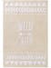 Waschbarer Kinderteppich Inka Beige