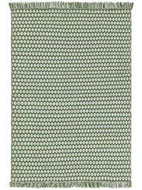 Teppich aus recyceltem Material Morty Grün