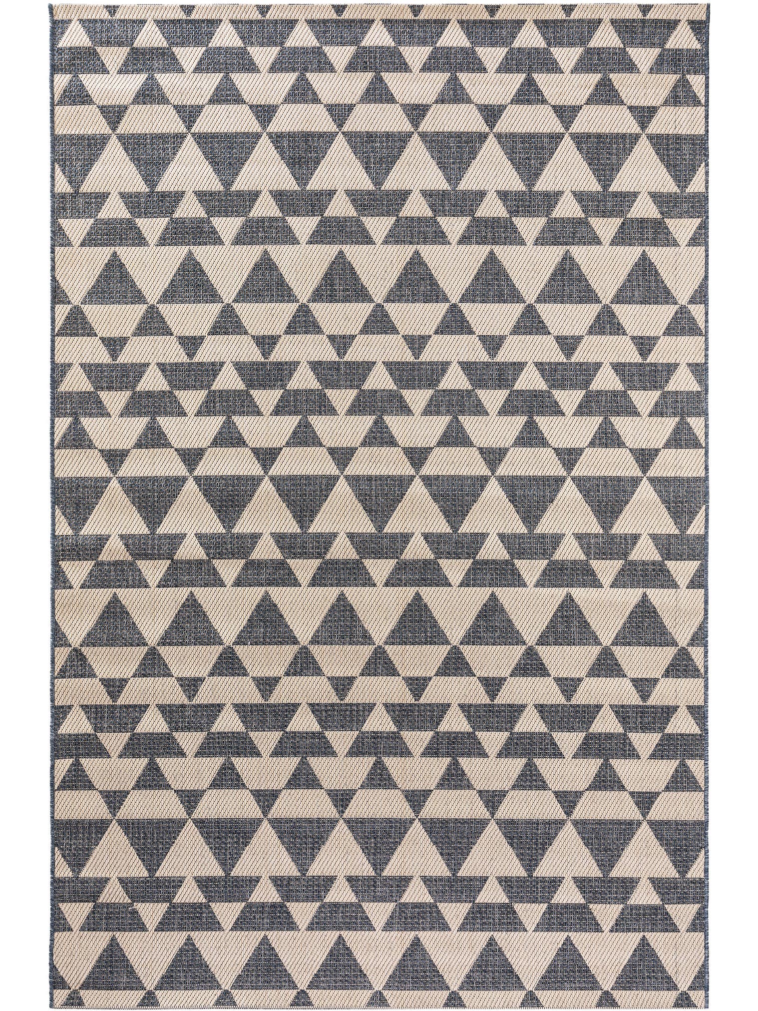 Tapis en 100% Polypropylène en Beige avec une pile de 1- 5 mm de hauteur de benuta Nest