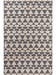 Tapis d'extérieur & intérieur River Beige/Bleu