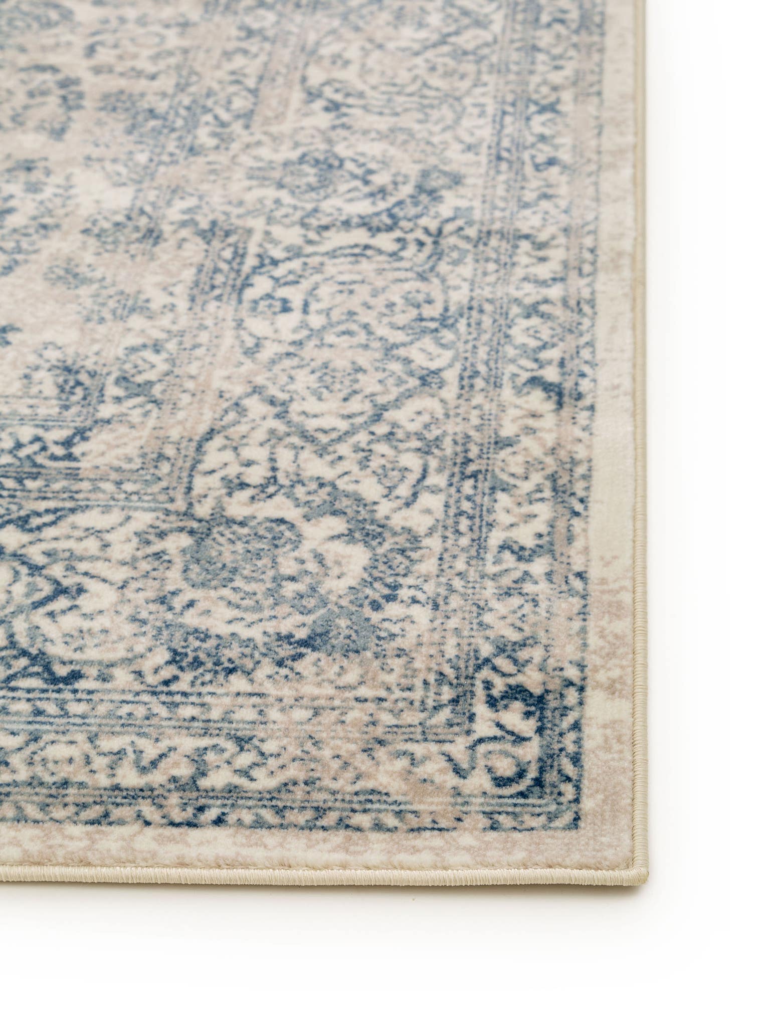 Rug made of 100% Polypropylene in Beige with a 6 - 10 mm high pile by benuta Nest
