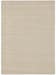 Wollteppich Uni Beige