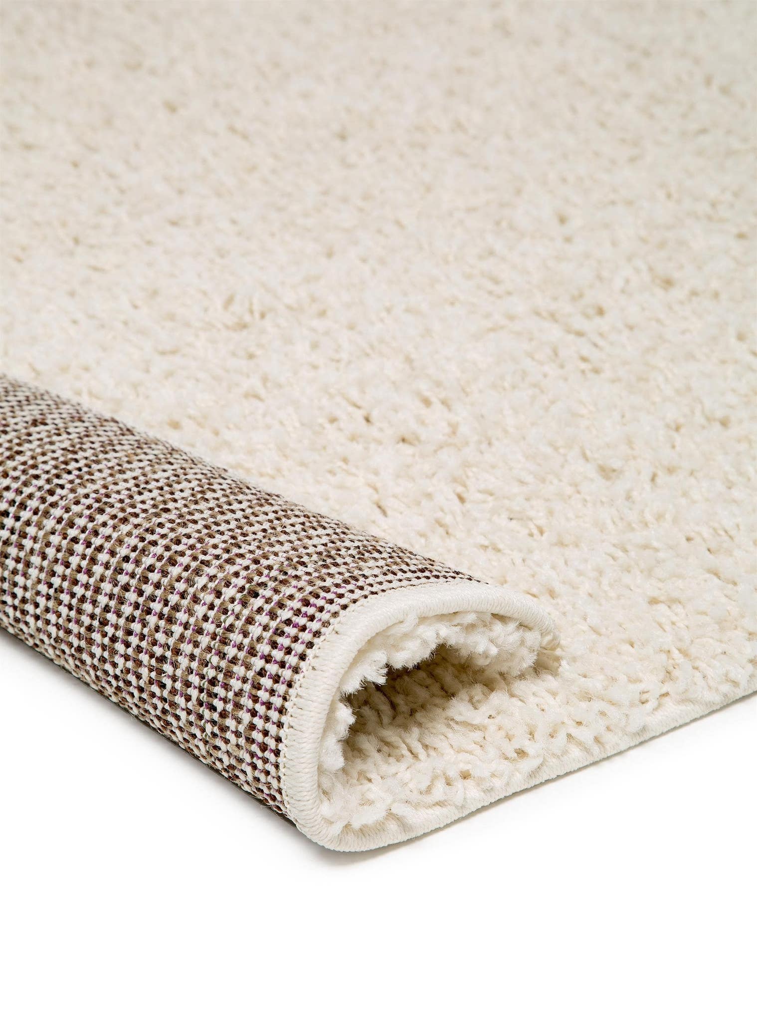 Teppich aus 100% Polypropylen in Beige mit 21 bis 30 mm hohem Flor von benuta