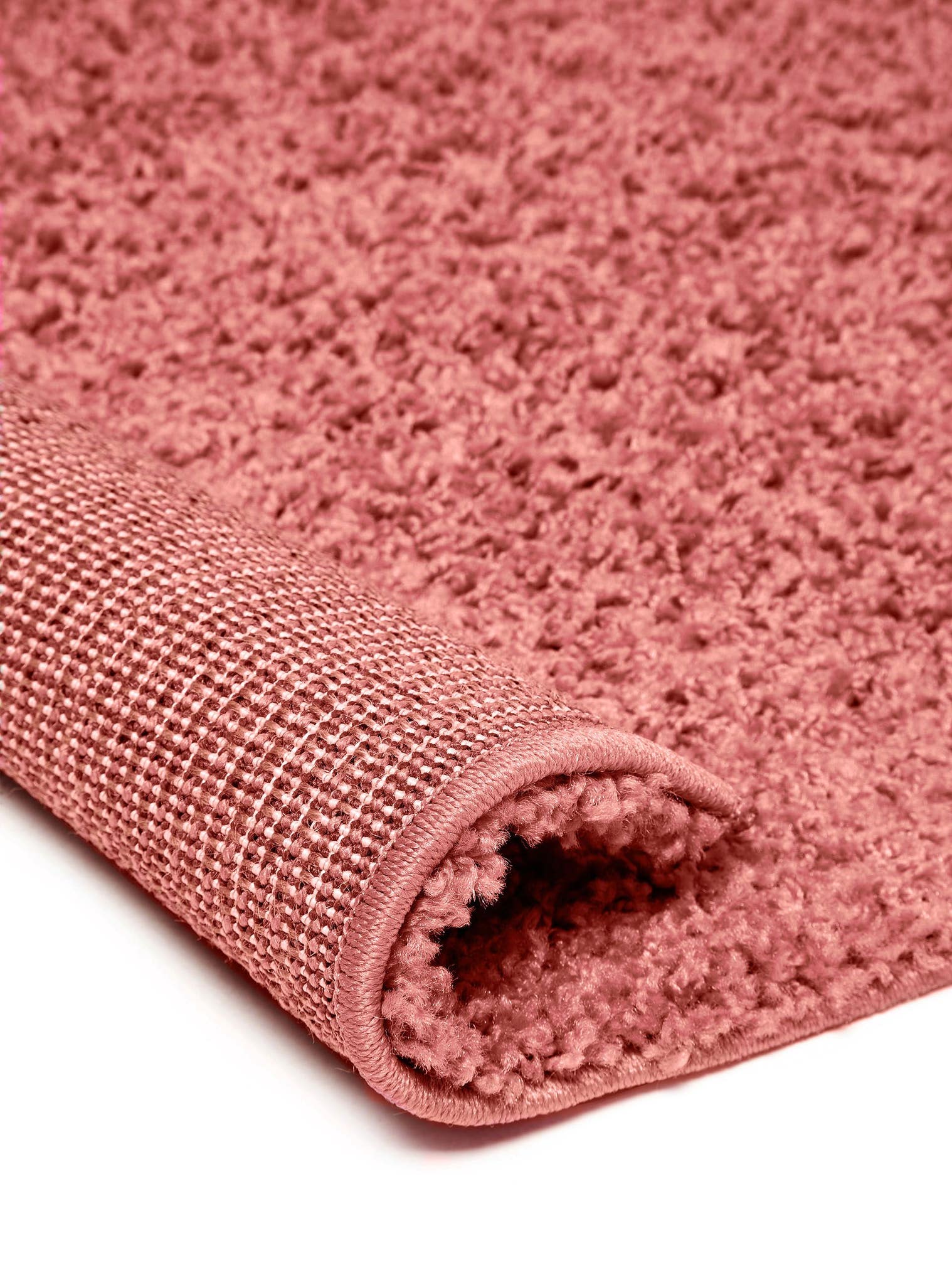 Tappeto di 100% Polipropilene in Rosa con pelo alto 21 - 30 mm da benuta