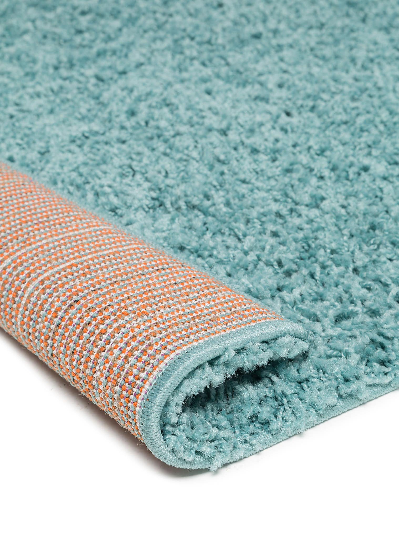 Teppich aus 100% Polypropylen in Blau mit 21 bis 30 mm hohem Flor von benuta