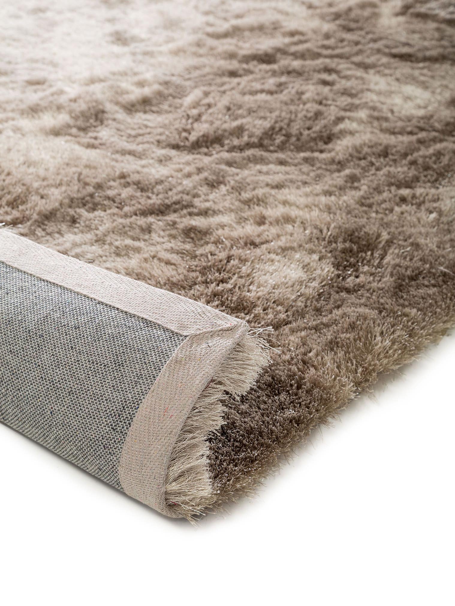 Koberec z 100% polyester v Béžová s vlasem výšky 31 až 40 mm od benuta Nest