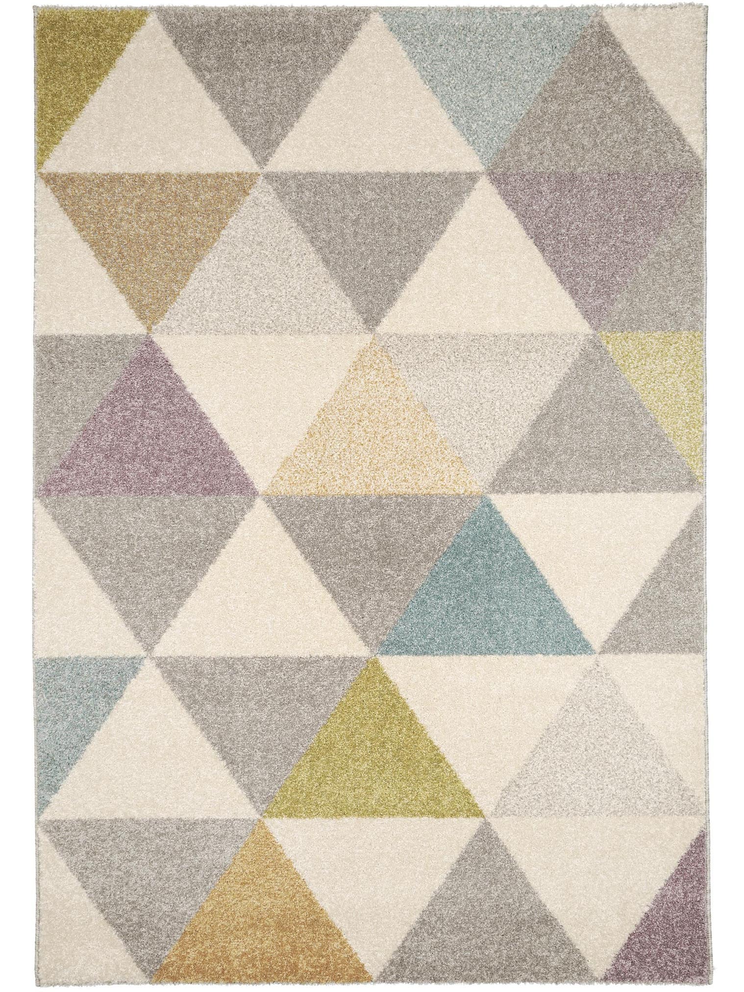 Teppich aus 100% Polypropylen in Multicolor mit 6 bis 10 mm hohem Flor von benuta