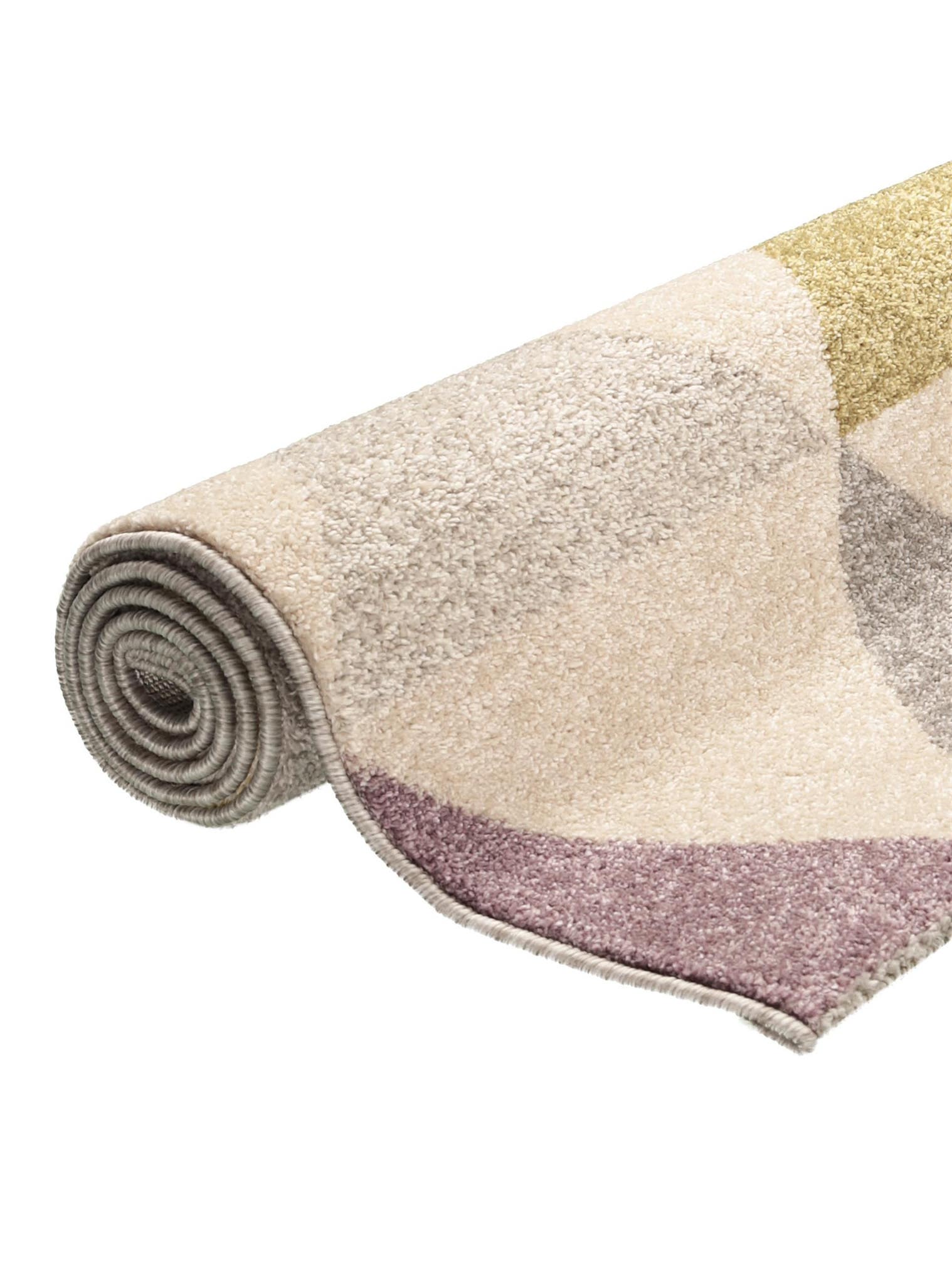 Teppich aus 100% Polypropylen in Multicolor mit 6 bis 10 mm hohem Flor von benuta
