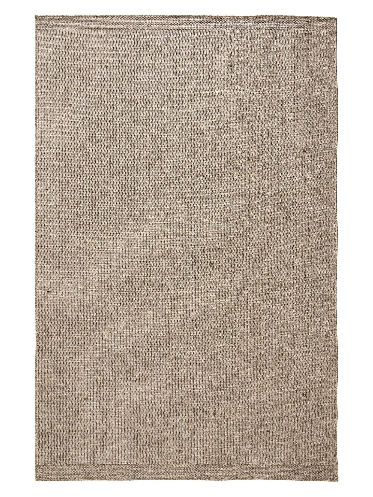 Rug made of 100% Polypropylene in Beige with a 6 - 10 mm high pile by benuta Nest