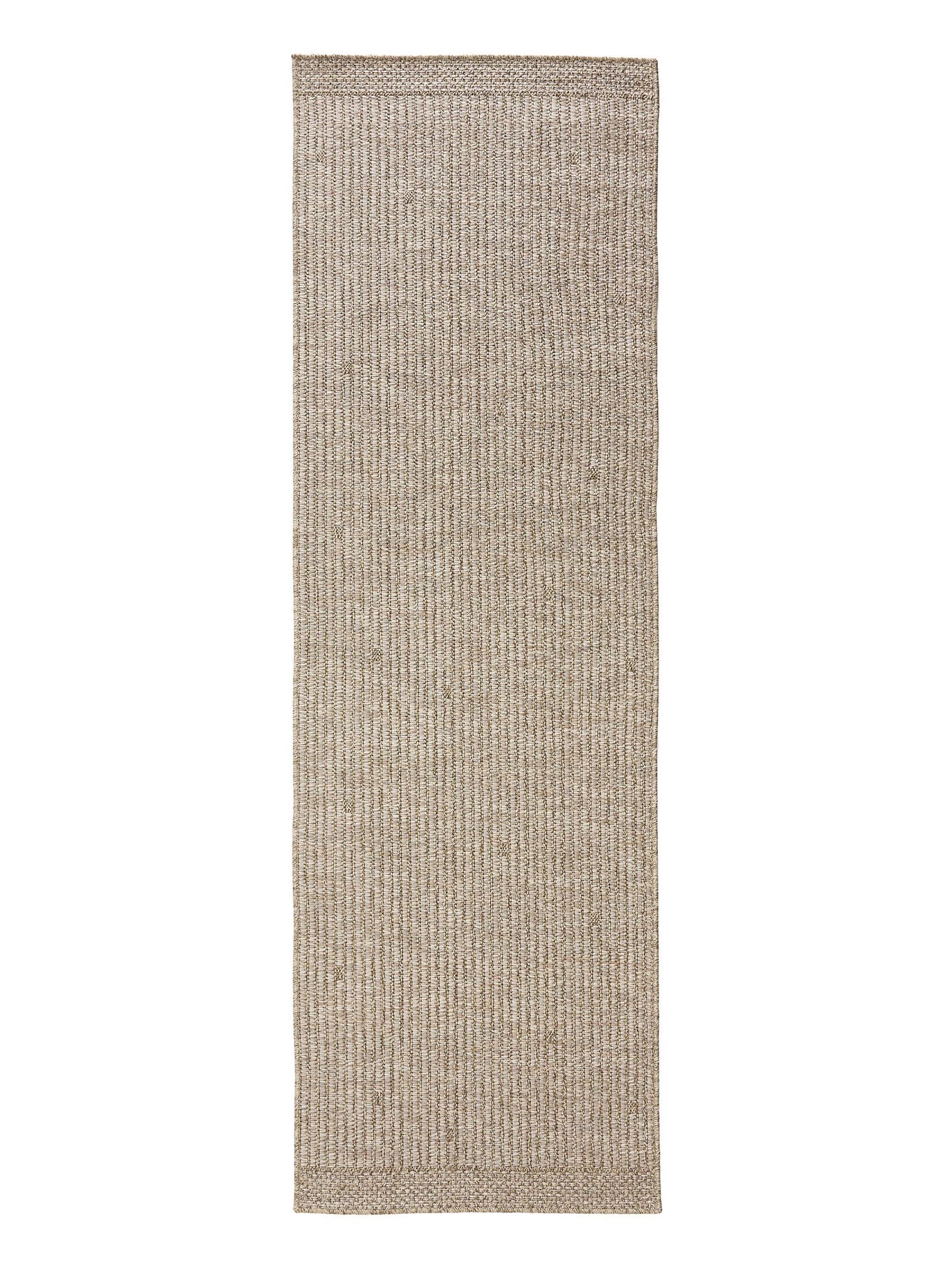 Rug made of 100% Polypropylene in Beige with a 6 - 10 mm high pile by benuta Nest