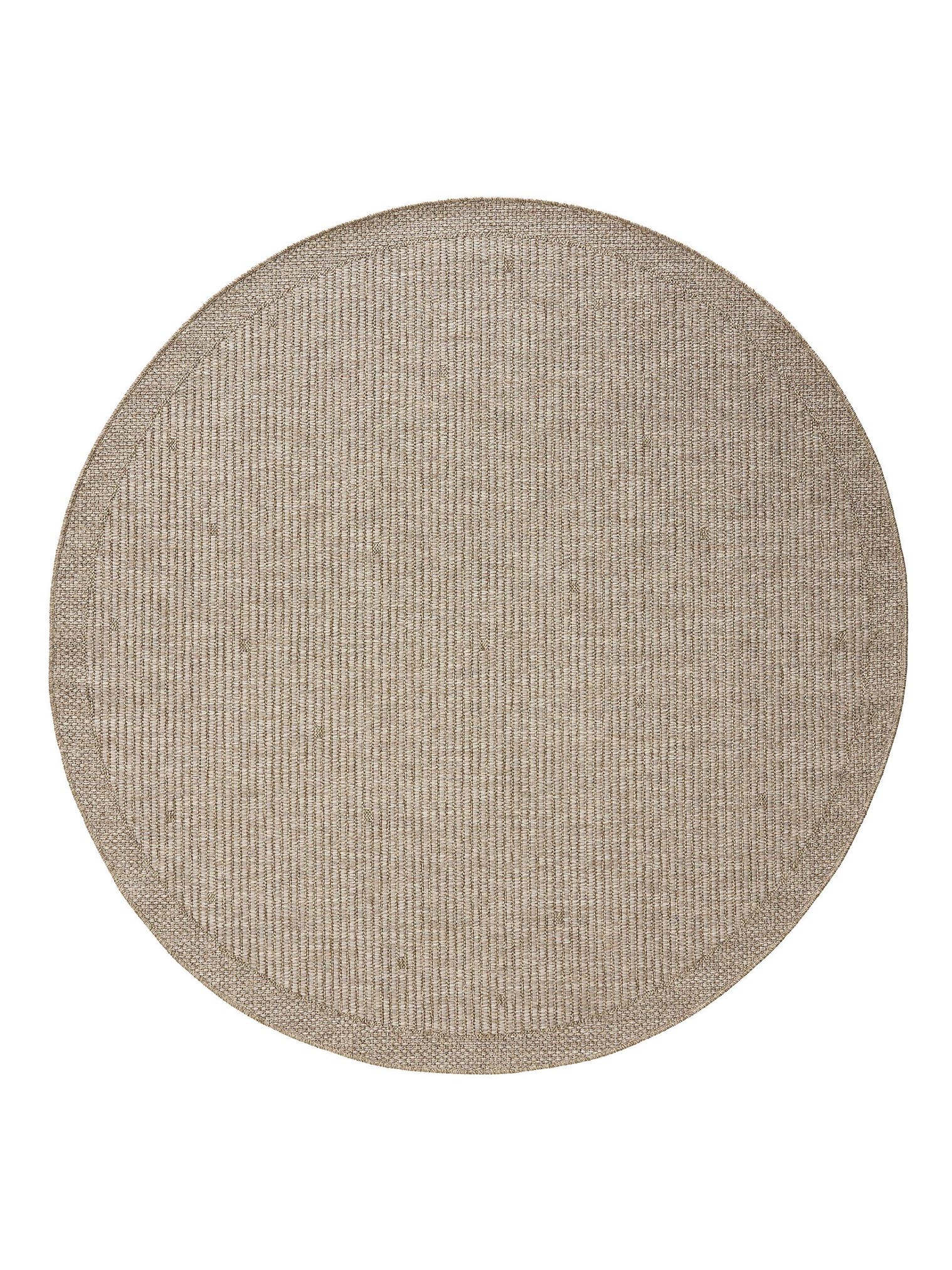 Rug made of 100% Polypropylene in Beige with a 6 - 10 mm high pile by benuta Nest