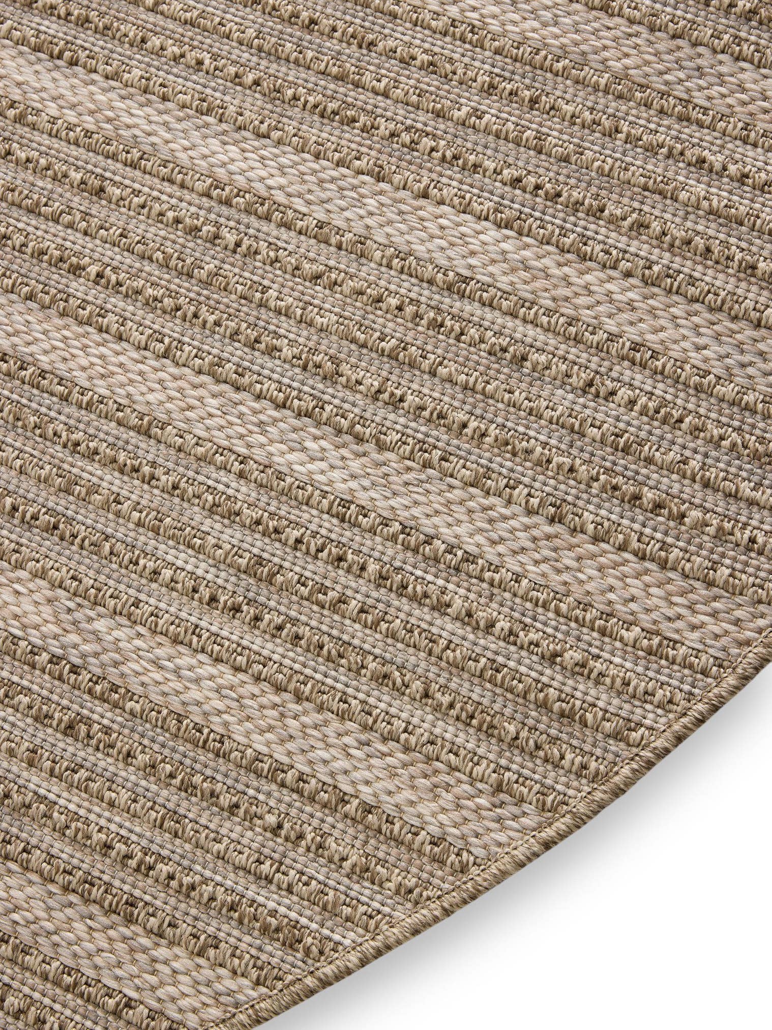 Rug made of 100% Polypropylene in Beige with a 6 - 10 mm high pile by benuta Nest