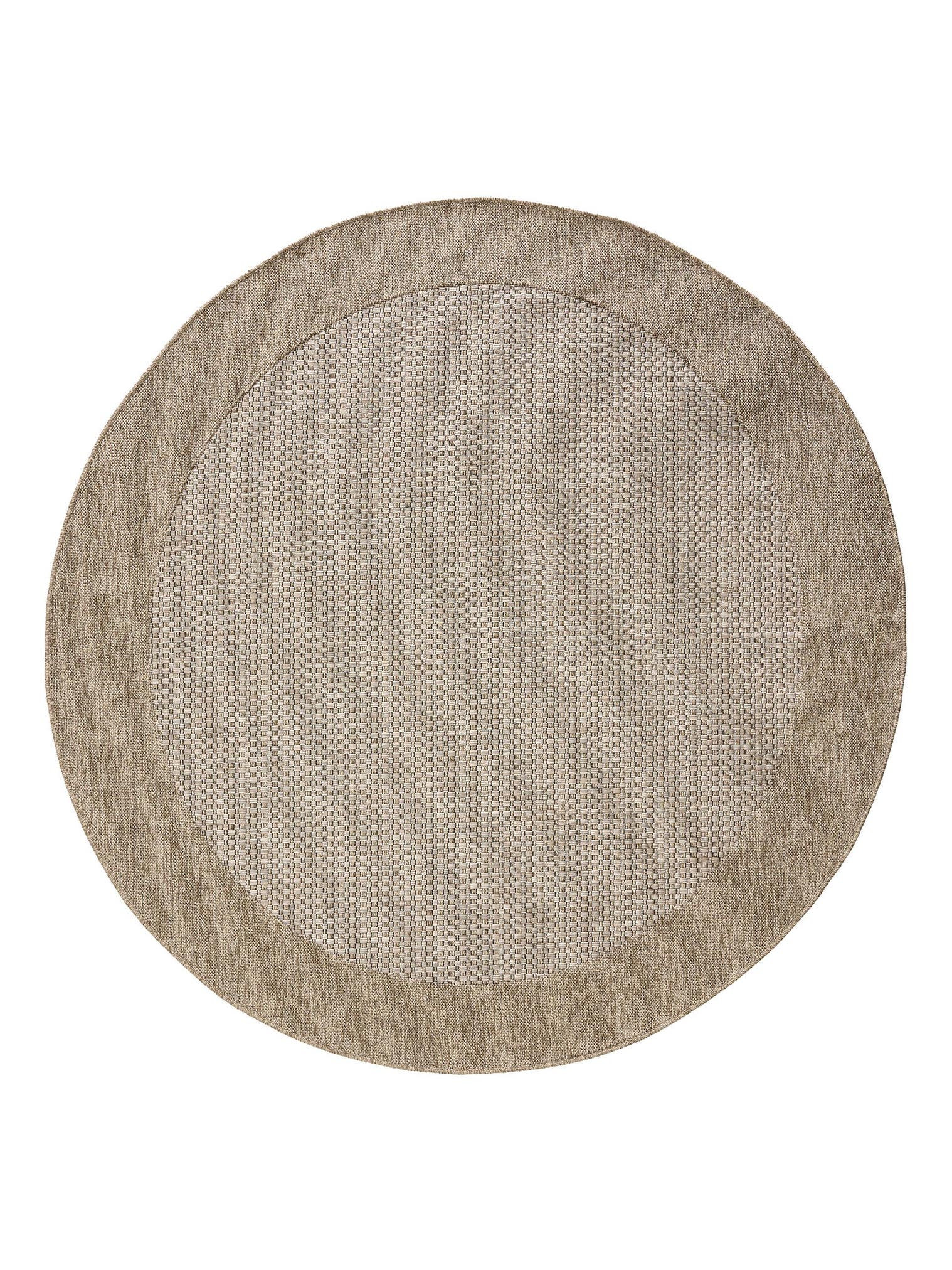 Rug made of 100% Polypropylene in Beige with a 6 - 10 mm high pile by benuta Nest