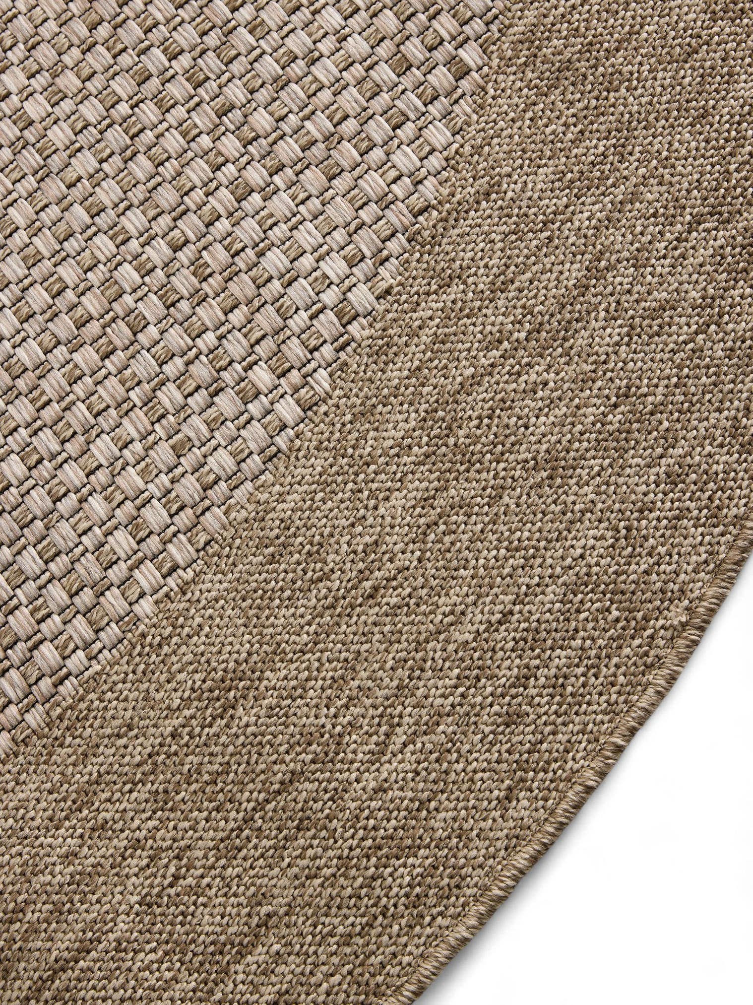 Rug made of 100% Polypropylene in Beige with a 6 - 10 mm high pile by benuta Nest