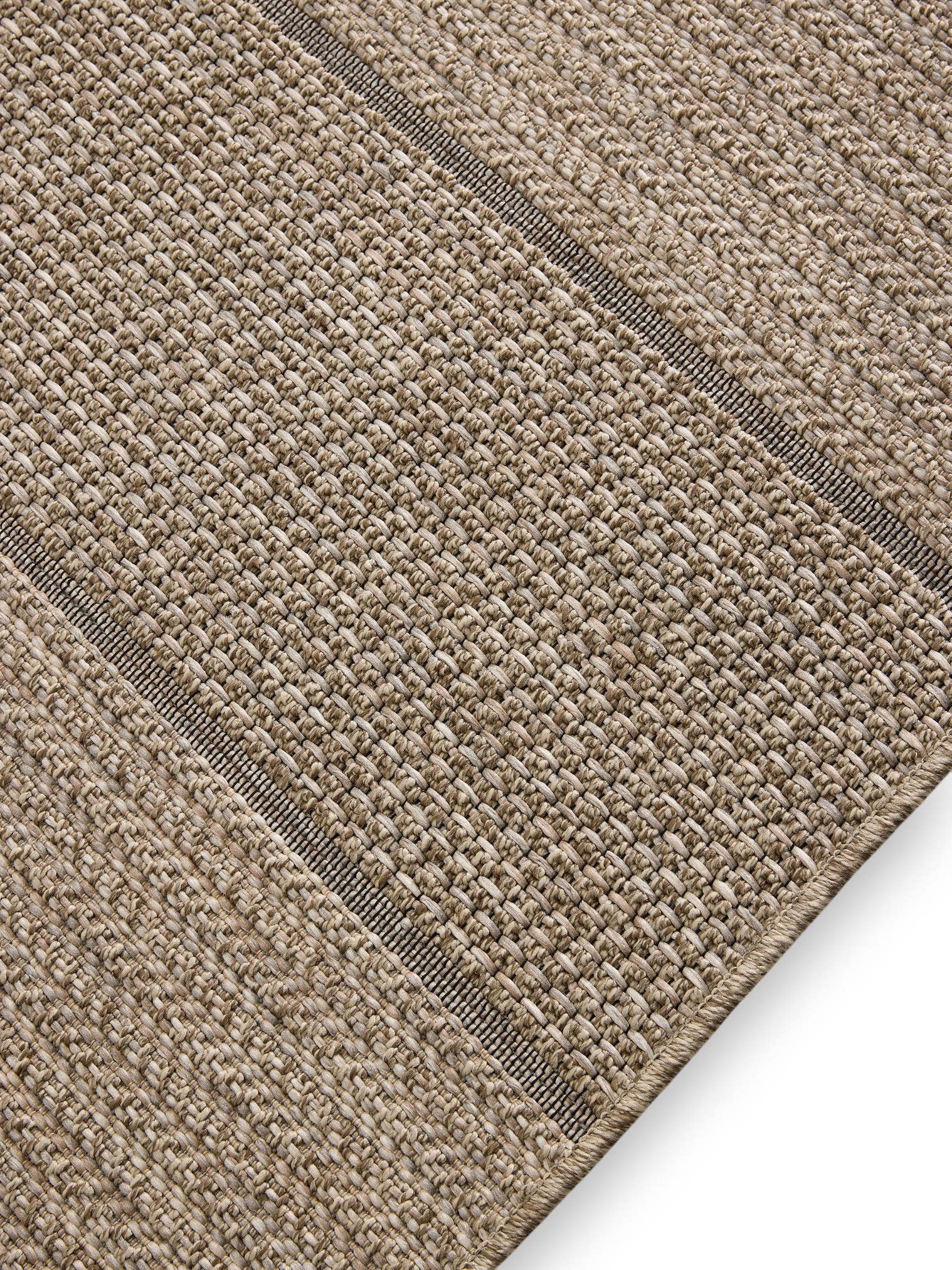 Rug made of 100% Polypropylene in Beige with a 6 - 10 mm high pile by benuta Nest