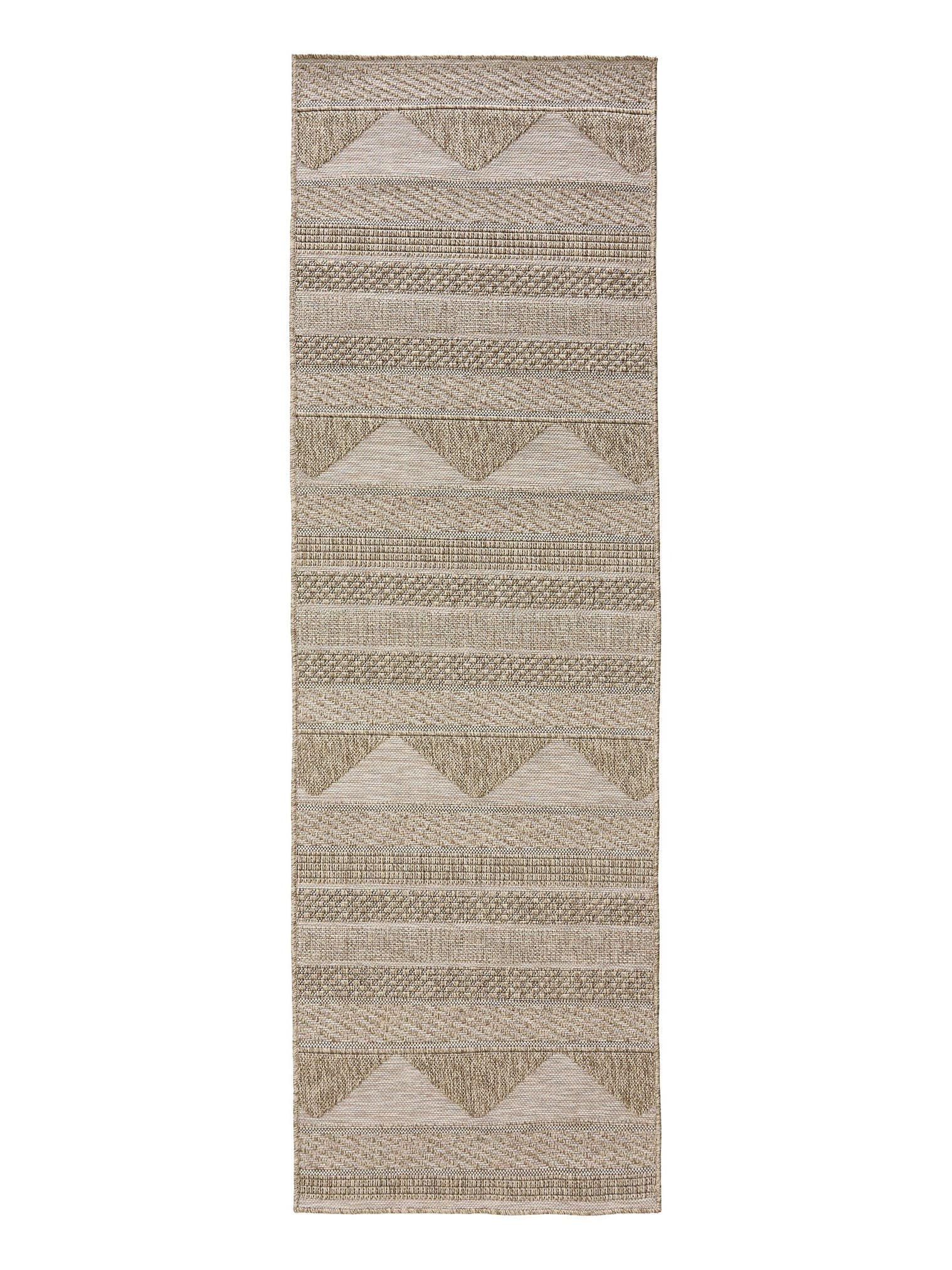 Rug made of 100% Polypropylene in Beige with a 6 - 10 mm high pile by benuta Nest