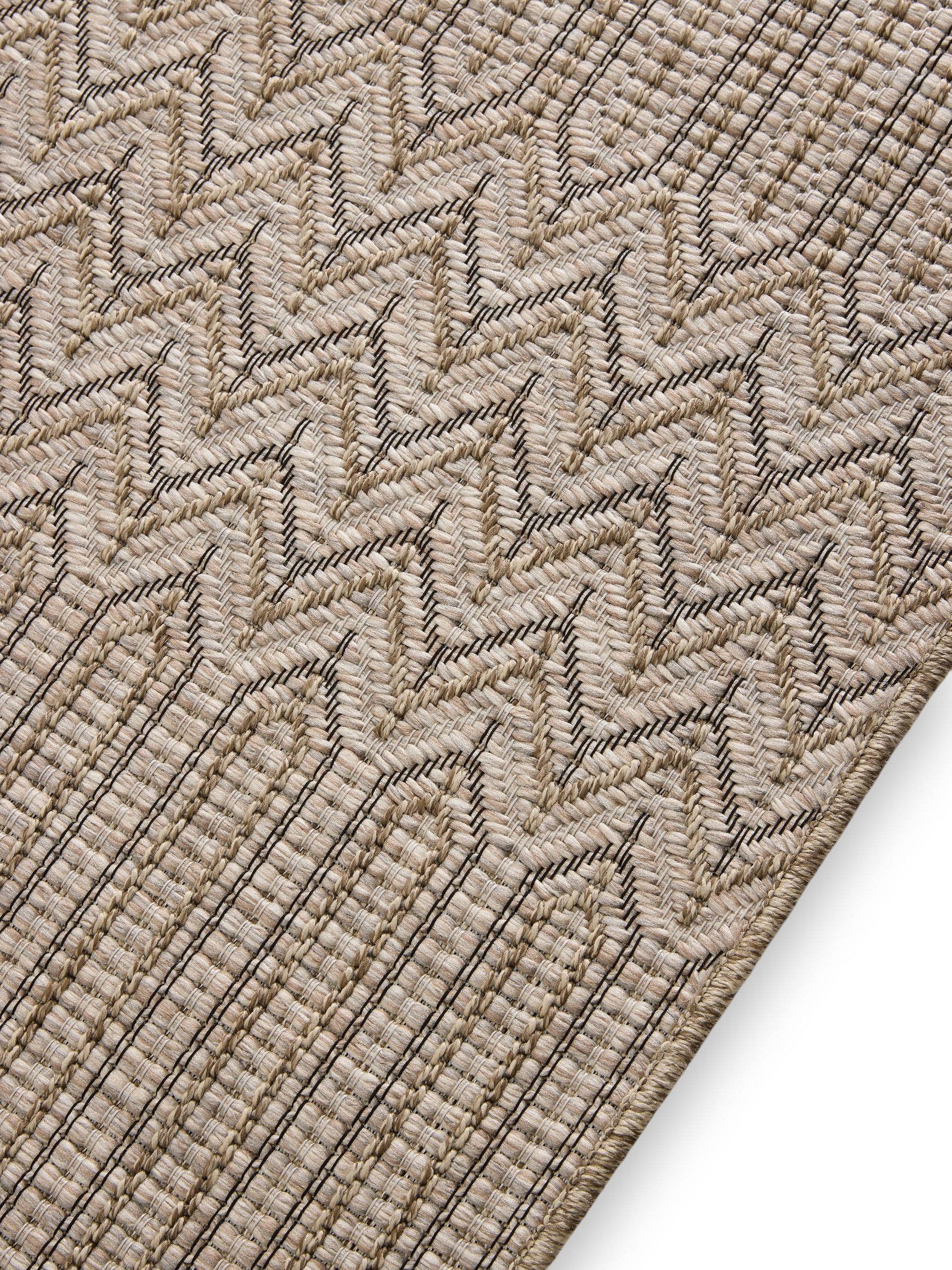 Alfombra de 100% Polipropileno en Beige con un pelo de {{Placeholder_Pile Height}} de altura de benuta Nest