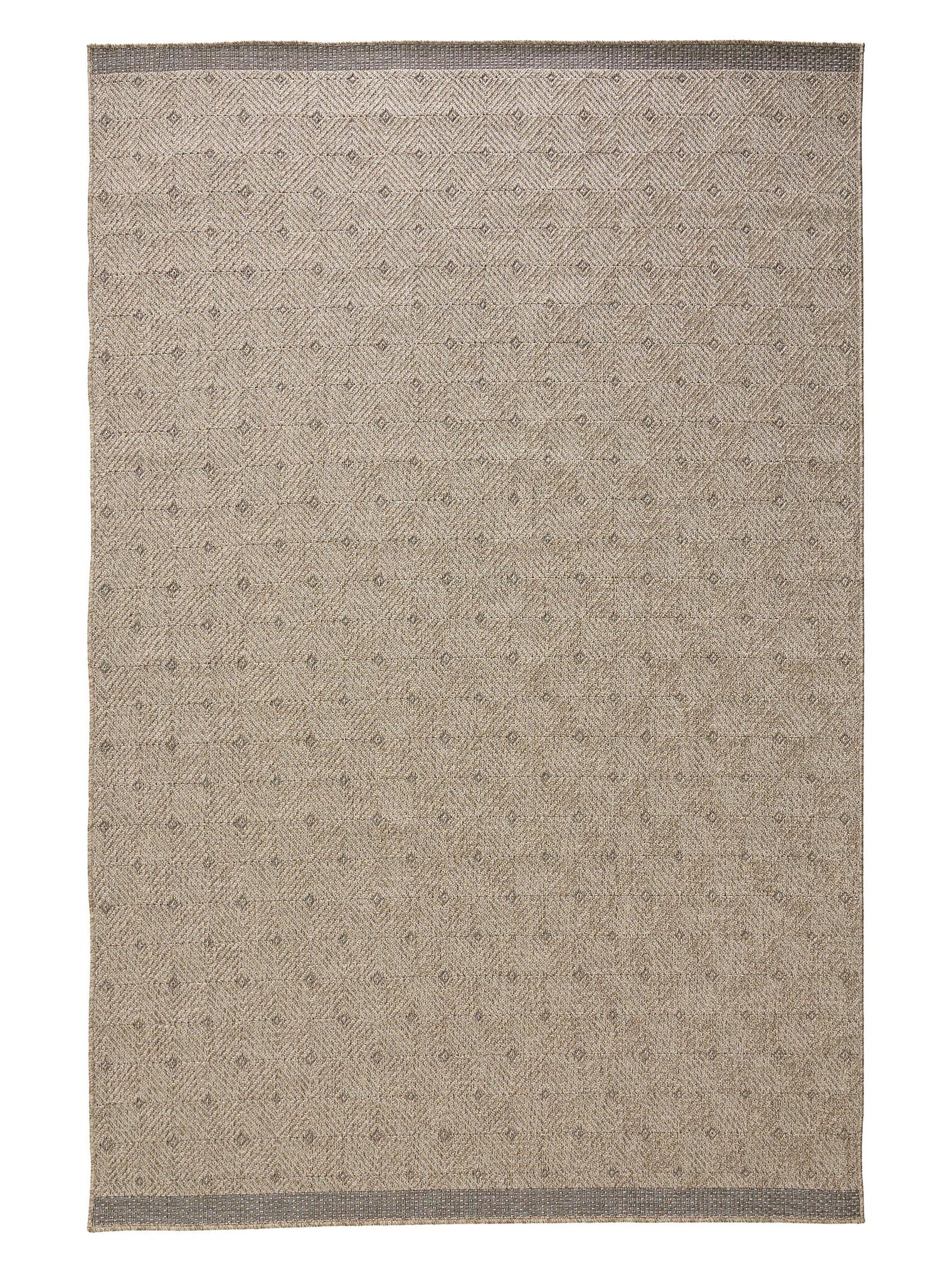 Rug made of 100% Polypropylene in Beige with a 6 - 10 mm high pile by benuta Nest