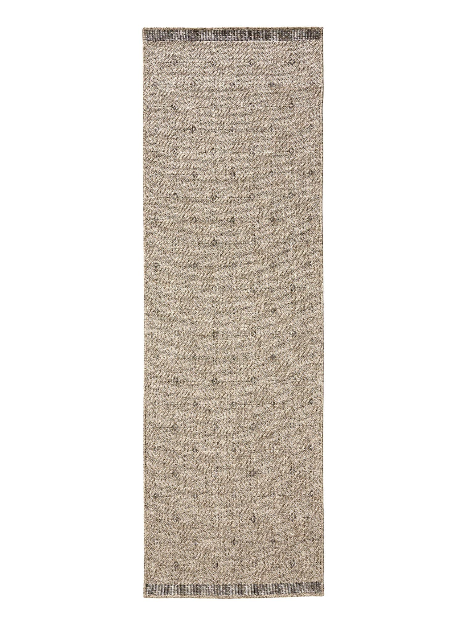 Rug made of 100% Polypropylene in Beige with a 6 - 10 mm high pile by benuta Nest