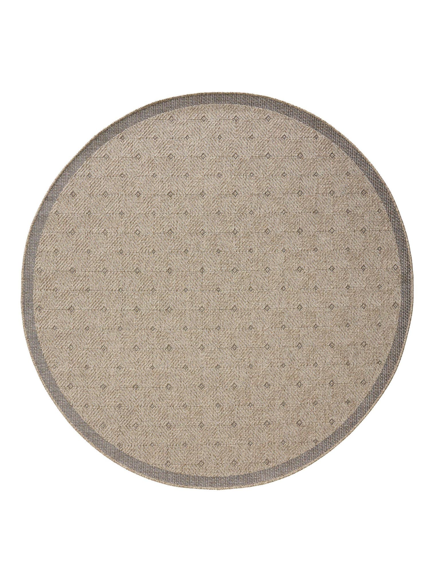 Rug made of 100% Polypropylene in Beige with a 6 - 10 mm high pile by benuta Nest