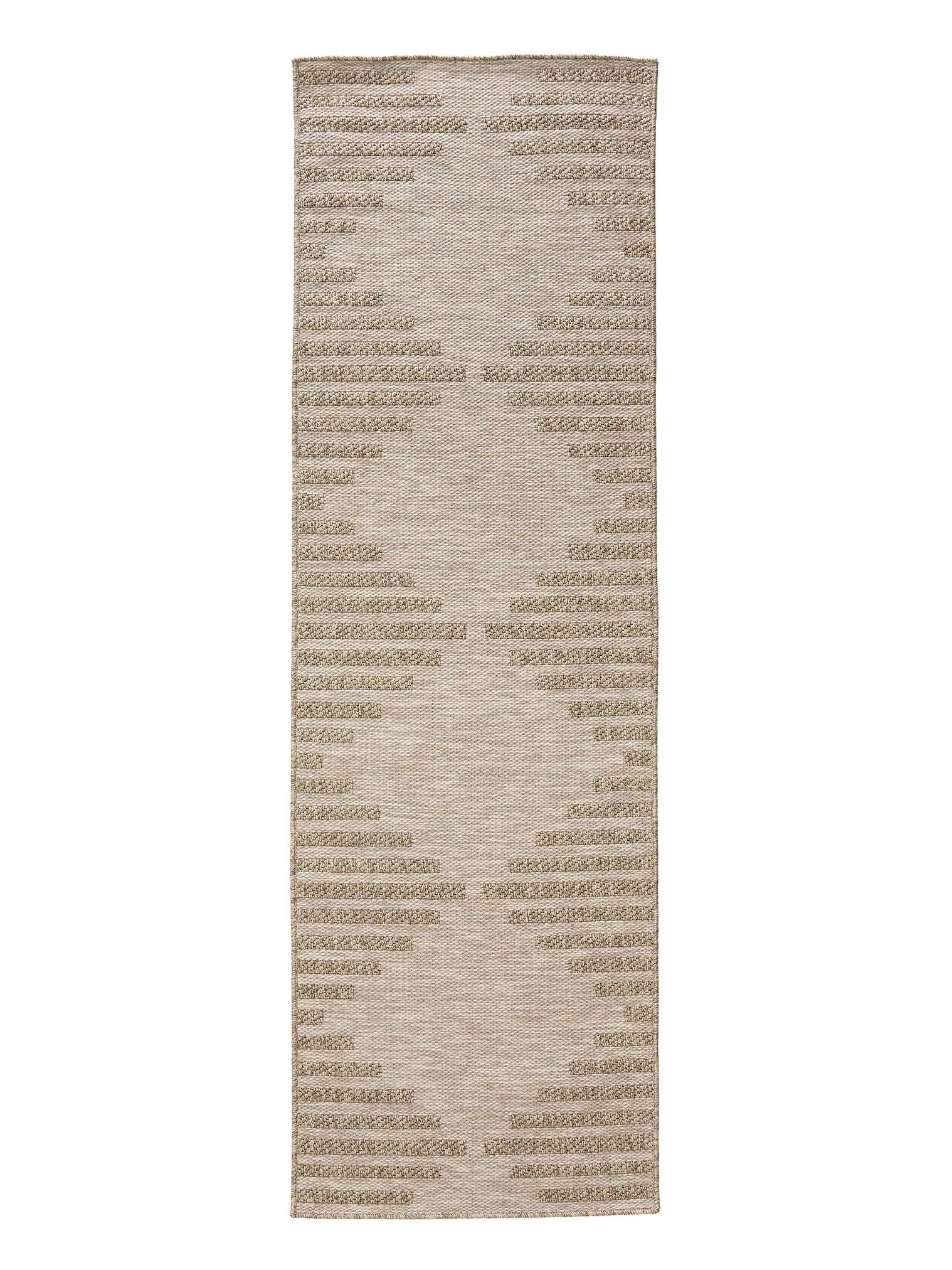 Rug made of 100% Polypropylene in Beige with a 6 - 10 mm high pile by benuta Nest