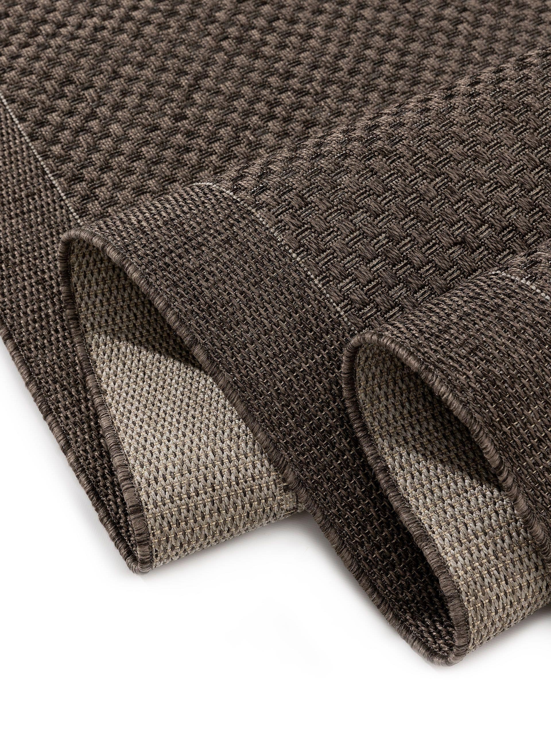 Koberec z 100% polypropylen v Grey s vlasem výšky 6 až 10 mm od benuta Nest