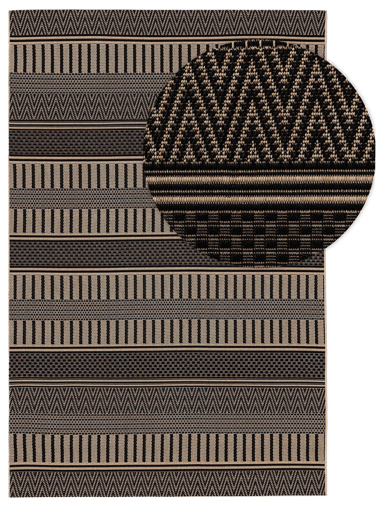 Alfombra de 100% Polipropileno en Beige con un pelo de {{Placeholder_Pile Height}} de altura de benuta Nest