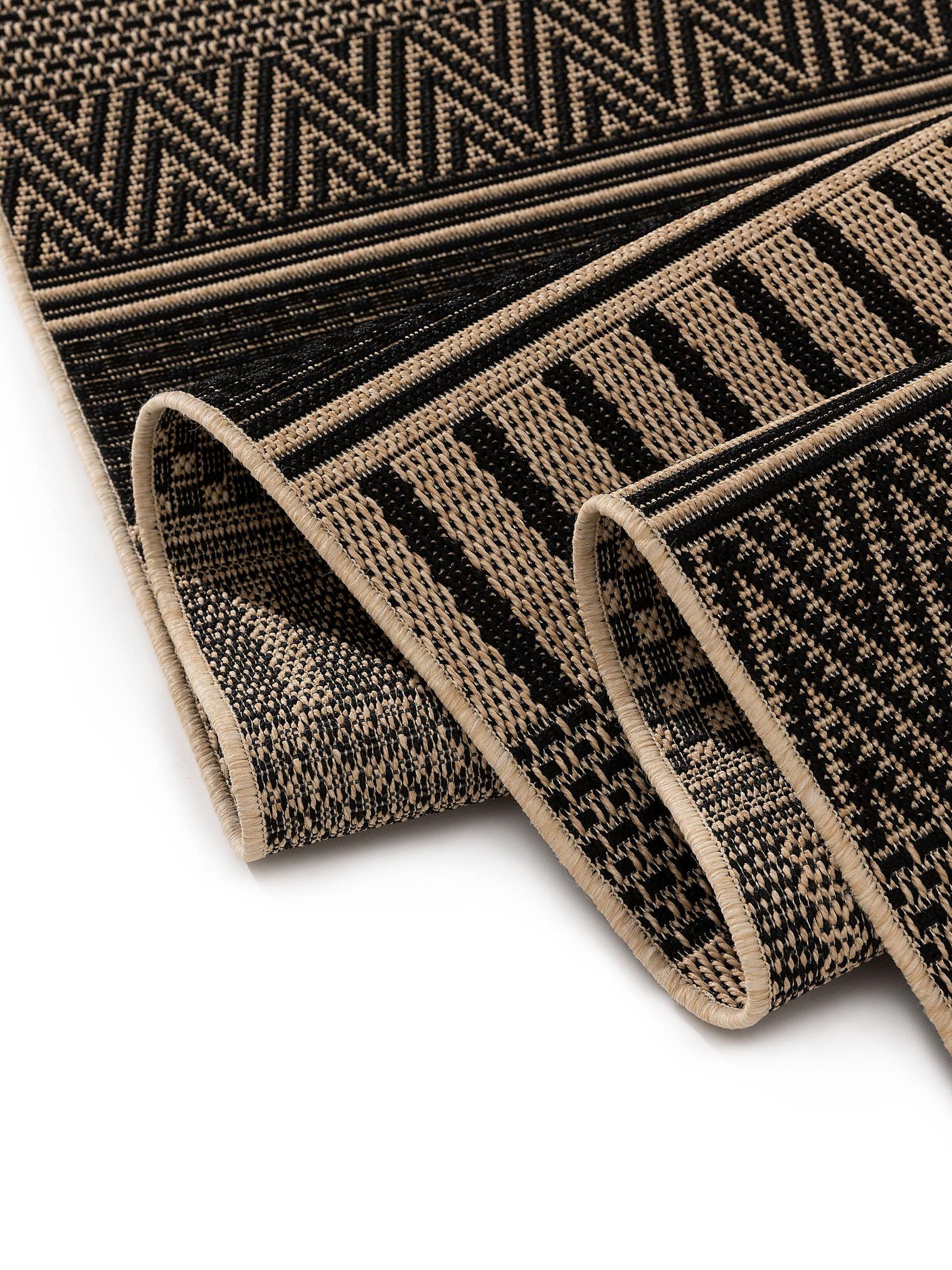 Alfombra de 100% Polipropileno en Beige con un pelo de {{Placeholder_Pile Height}} de altura de benuta Nest