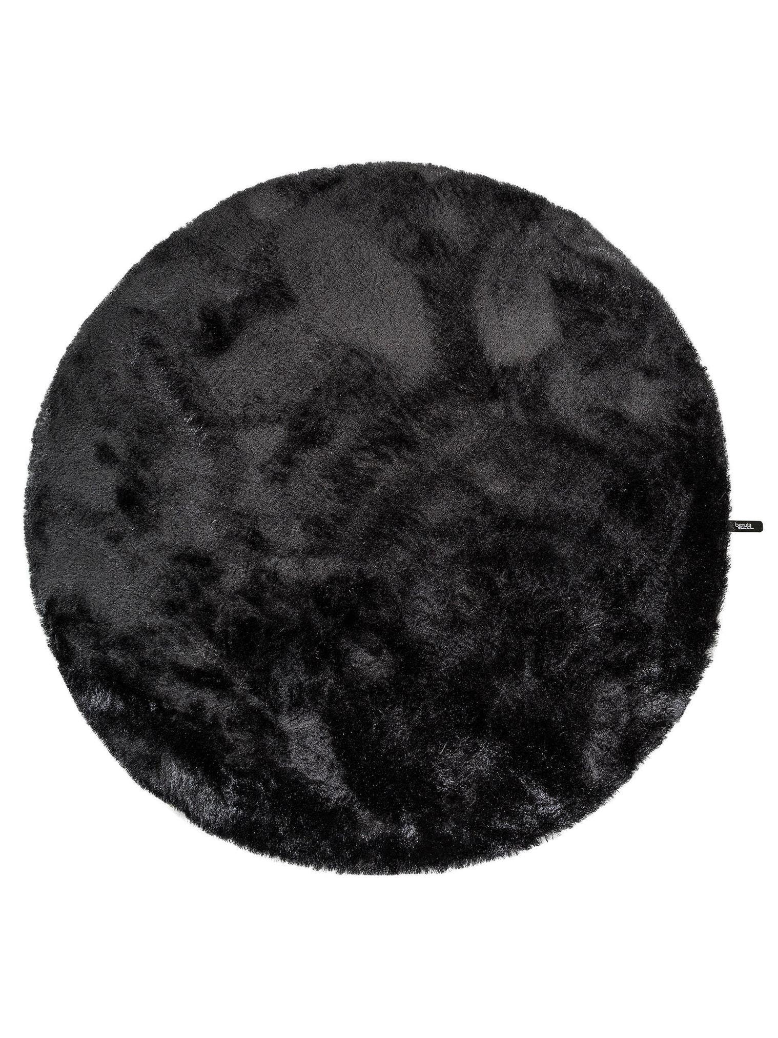 Teppich aus 100% Polyester in Grau mit 31 bis 40 mm hohem Flor von benuta Nest