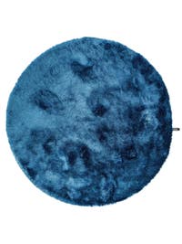 Hochflorteppich Whisper Blau