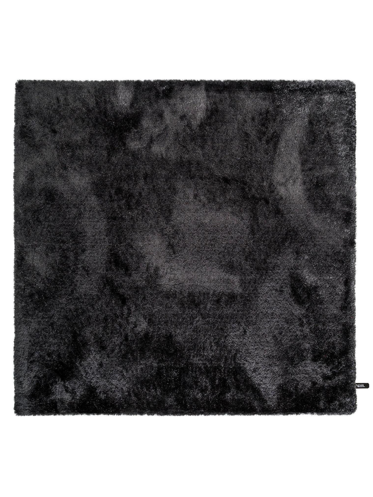Teppich aus 100% Polyester in Grau mit 31 bis 40 mm hohem Flor von benuta Nest