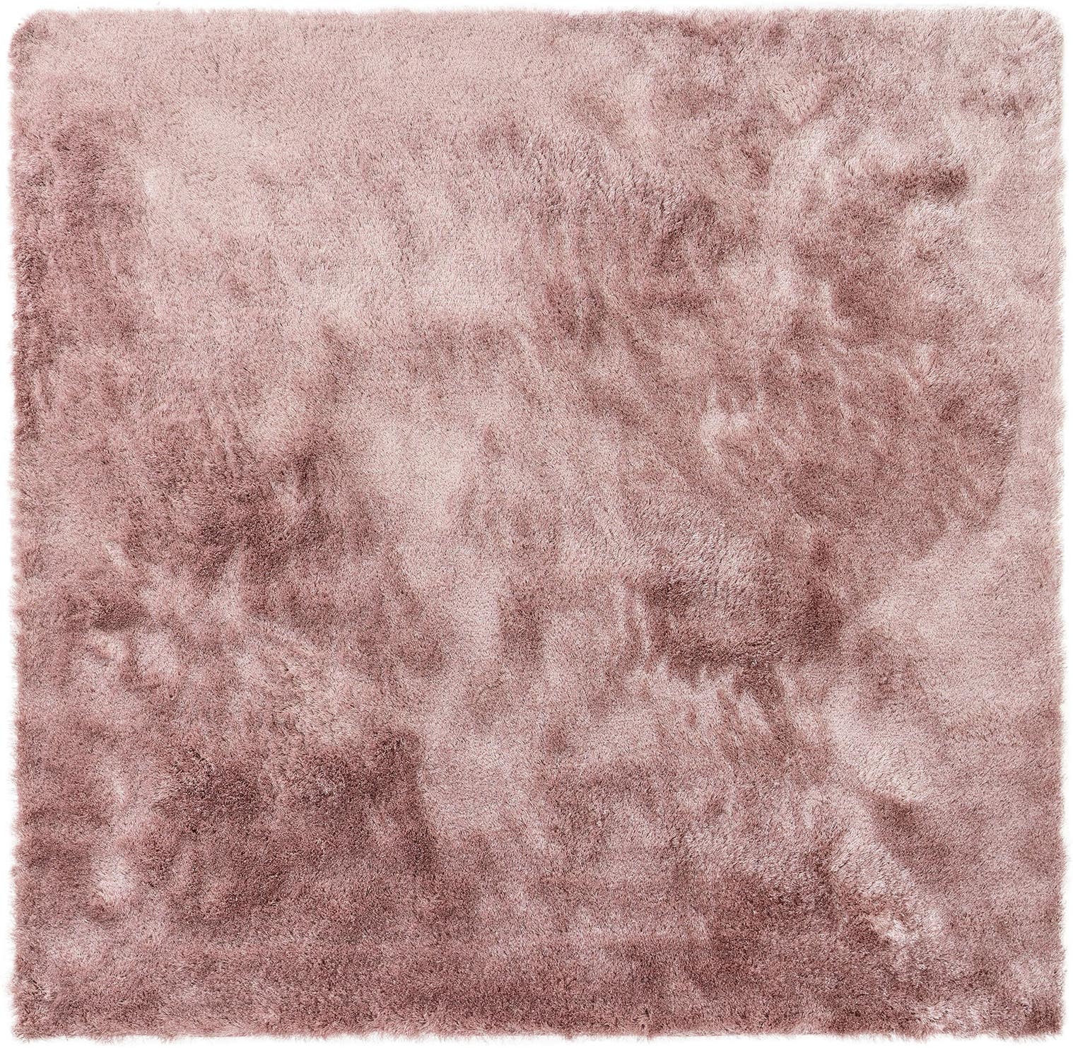 Teppich aus 100% Polyester in Rosa mit 31 bis 40 mm hohem Flor von benuta Nest