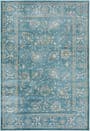 Vloerkleed Velvet Blauw