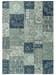 Flachgewebeteppich Frencie Blau/Grau
