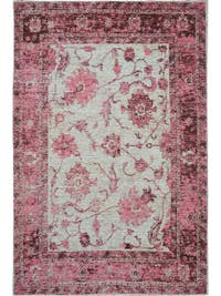 Flachgewebeteppich Frencie Lila